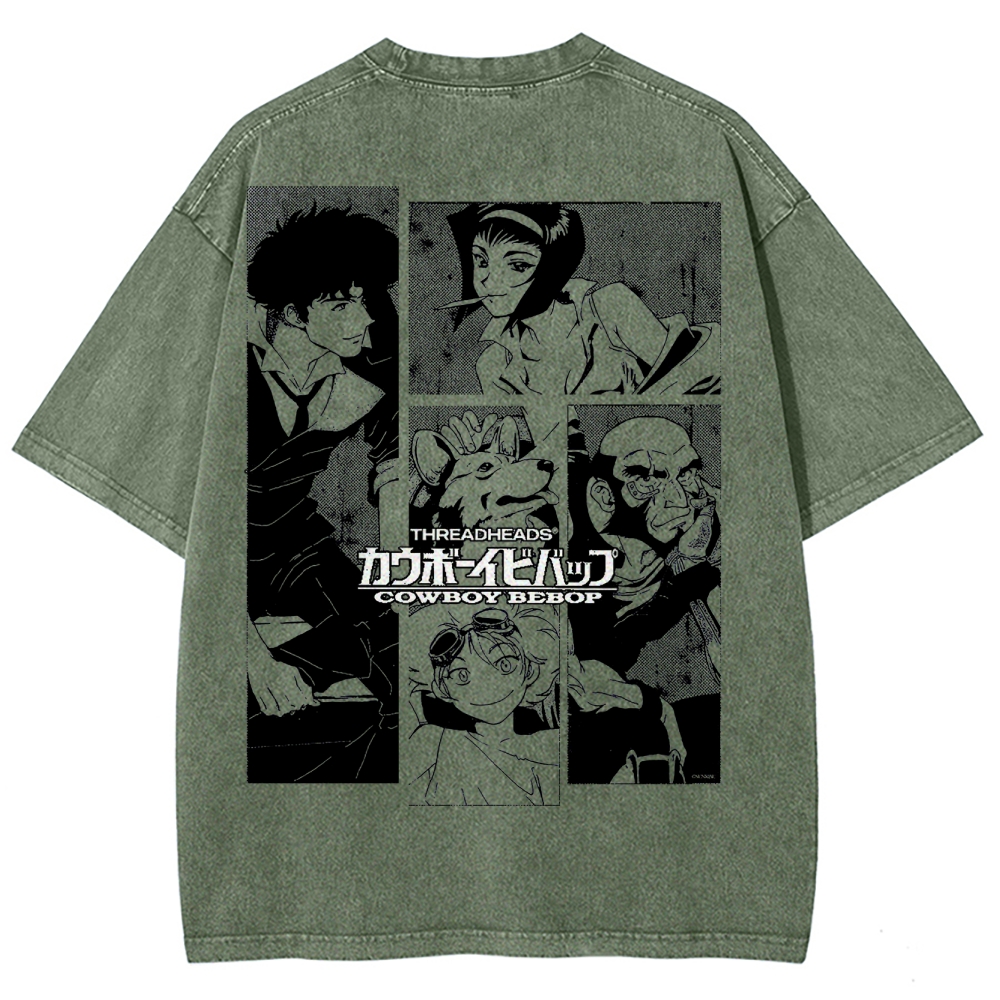 Cowboy Bebop Unisex Fit Washed T-Shirt 2503005484