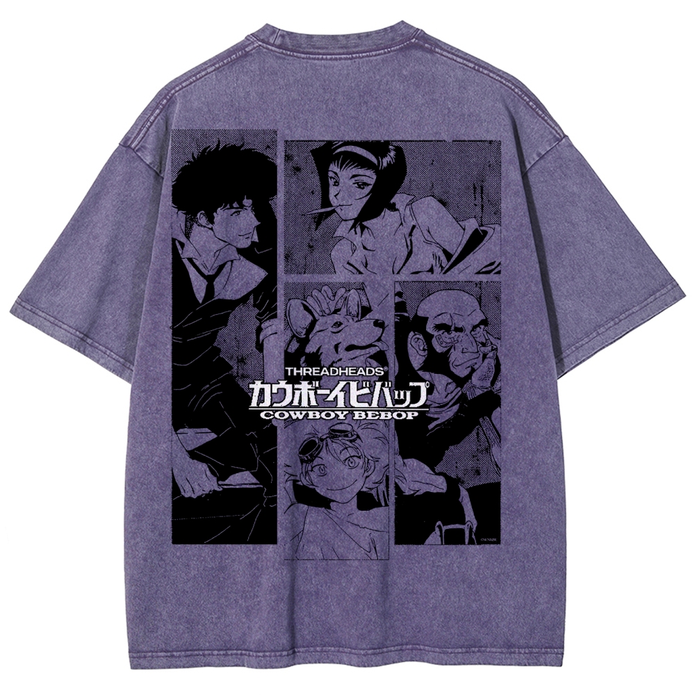 Cowboy Bebop Unisex Fit Washed T-Shirt 2503005484