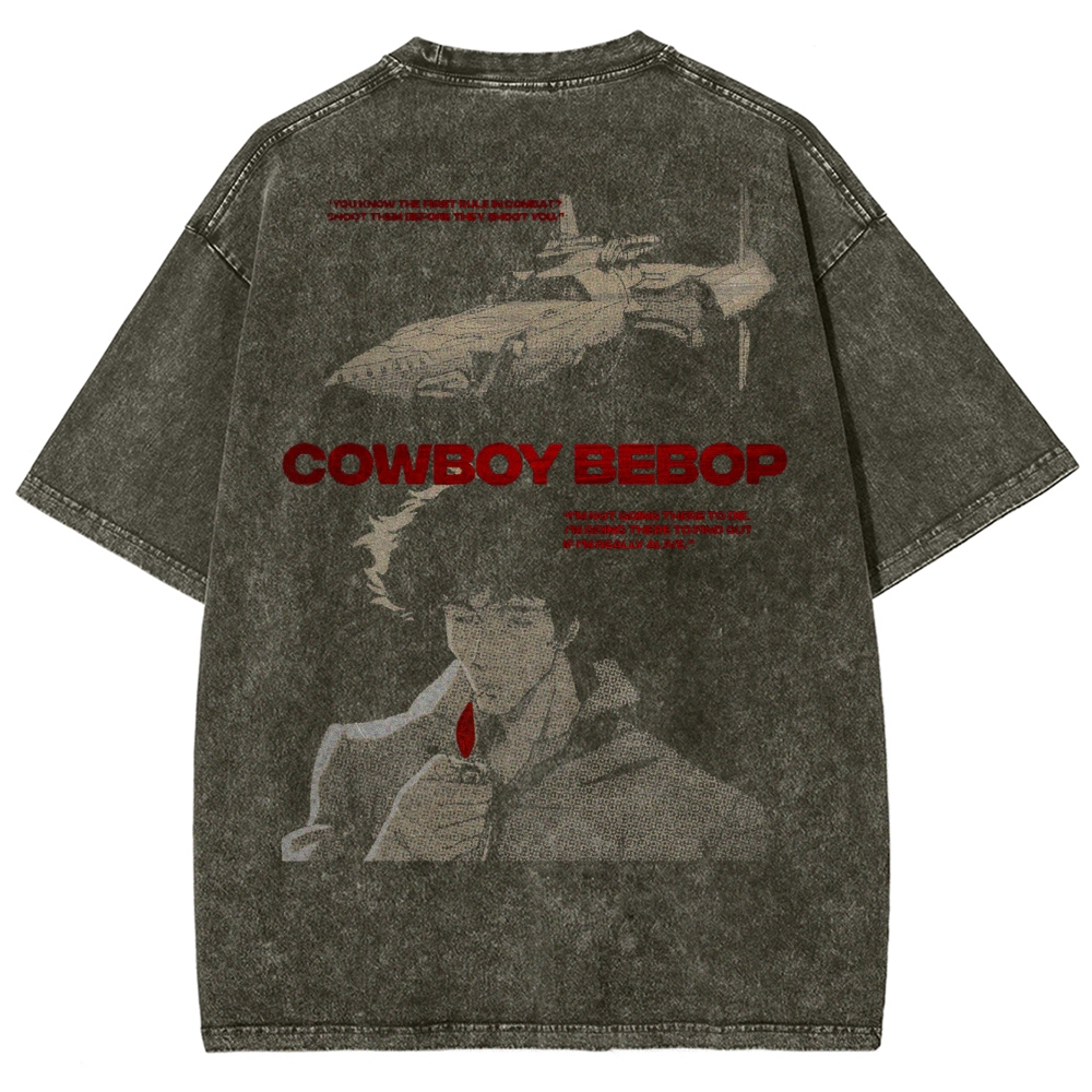 Cowboy Bebop Unisex Fit Washed T-Shirt 2503005489