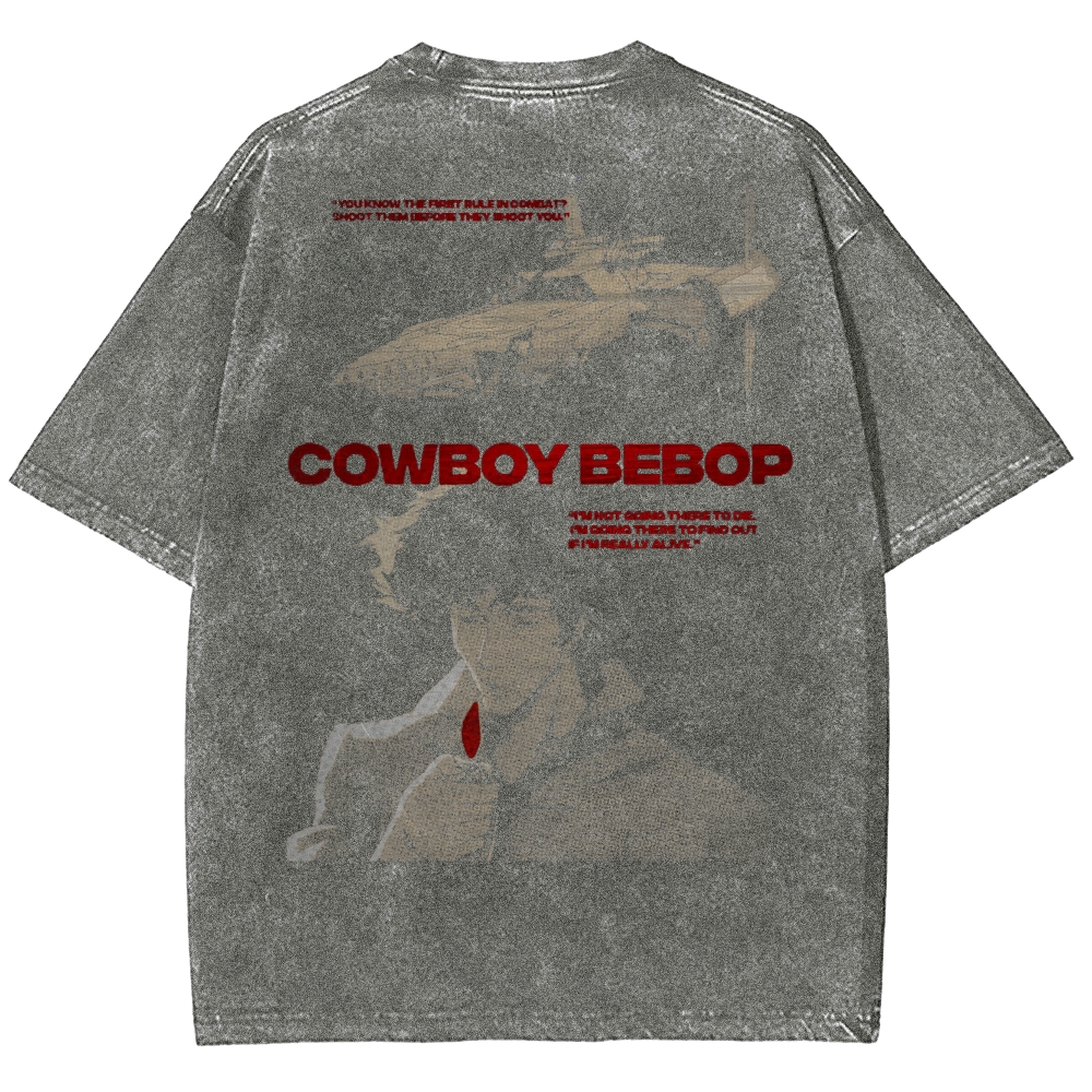 Cowboy Bebop Unisex Fit Washed T-Shirt 2503005489