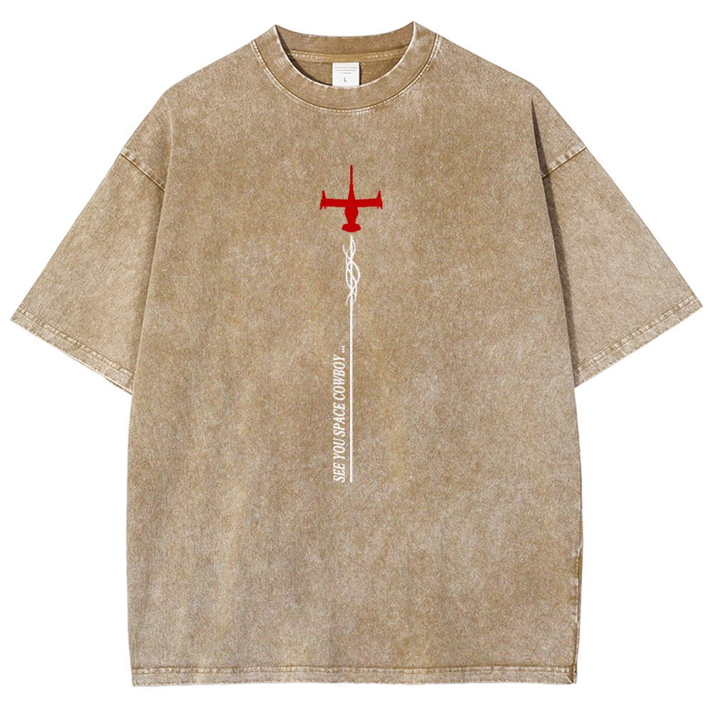 Cowboy Bebop Unisex Fit Washed T-Shirt 2503005496