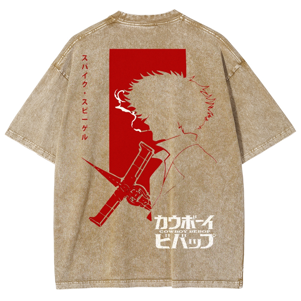 Cowboy Bebop Unisex Fit Washed T-Shirt 2503005496