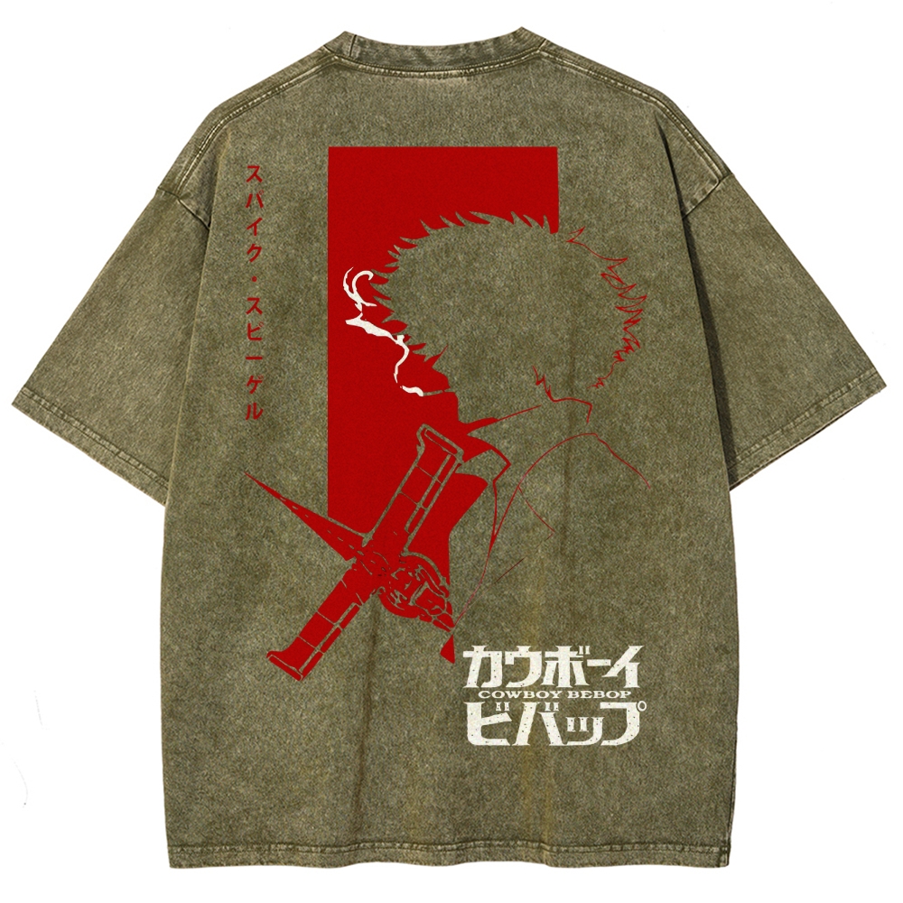 Cowboy Bebop Unisex Fit Washed T-Shirt 2503005496