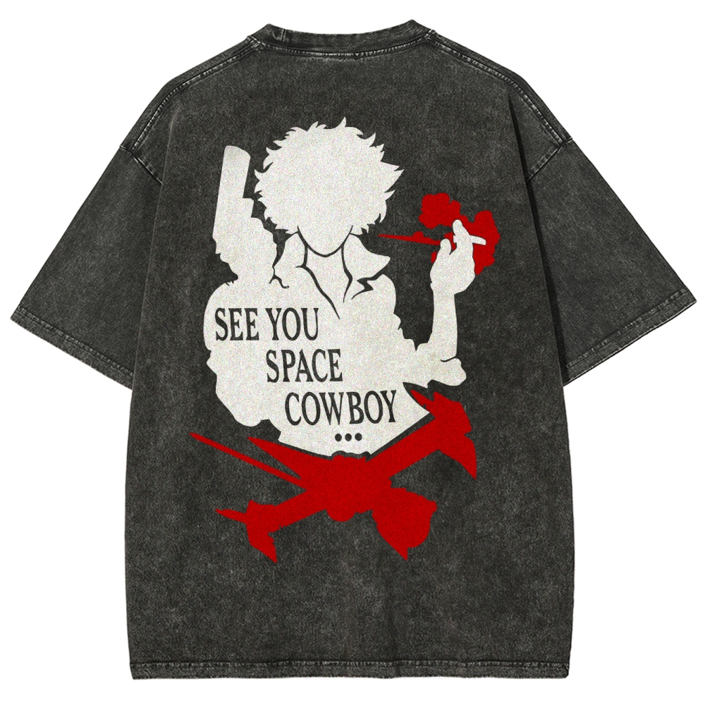 Cowboy Bebop Unisex Fit Washed T-Shirt 2503005498