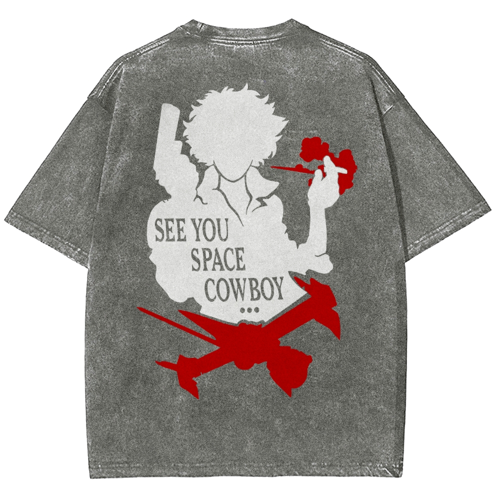 Cowboy Bebop Unisex Fit Washed T-Shirt 2503005498
