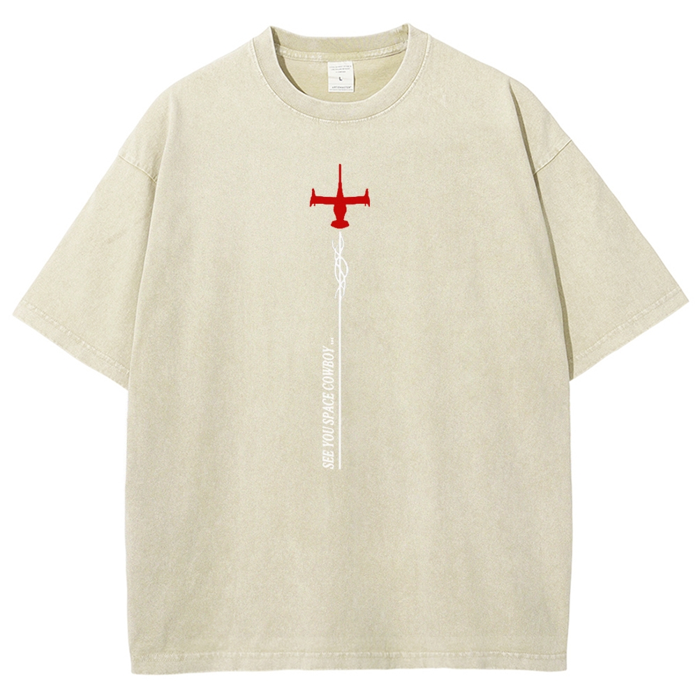 Cowboy Bebop Unisex Fit Washed T-Shirt 2503005498