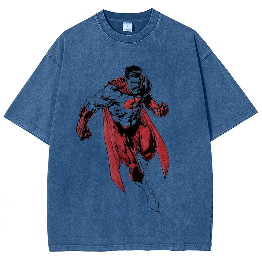 Invincible Unisex Fit Washed T-Shirt 2503009476
