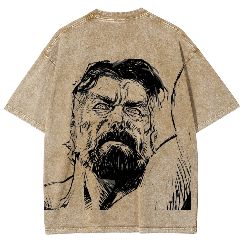 Invincible Unisex Fit Washed T-Shirt 2503009476