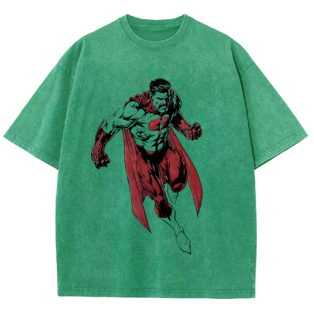 Invincible Unisex Fit Washed T-Shirt 2503009476