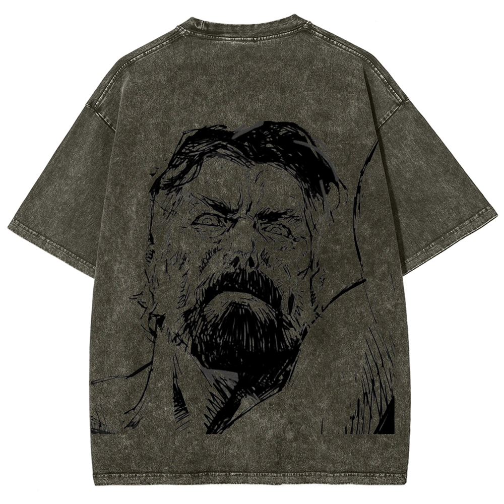 Invincible Unisex Fit Washed T-Shirt 2503009476