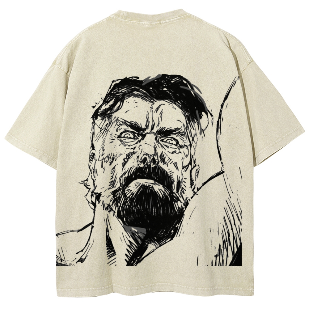 Invincible Unisex Fit Washed T-Shirt 2503009476