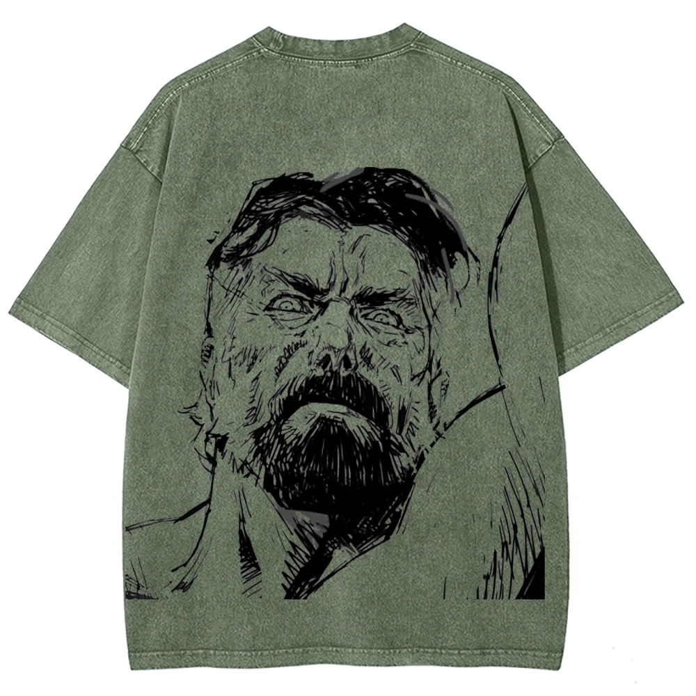 Invincible Unisex Fit Washed T-Shirt 2503009476