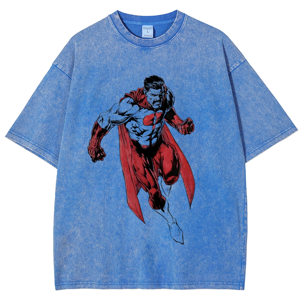 Invincible Unisex Fit Washed T-Shirt 2503009476