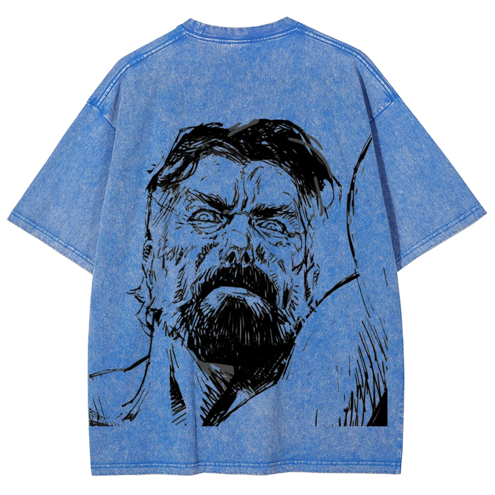 Invincible Unisex Fit Washed T-Shirt 2503009476
