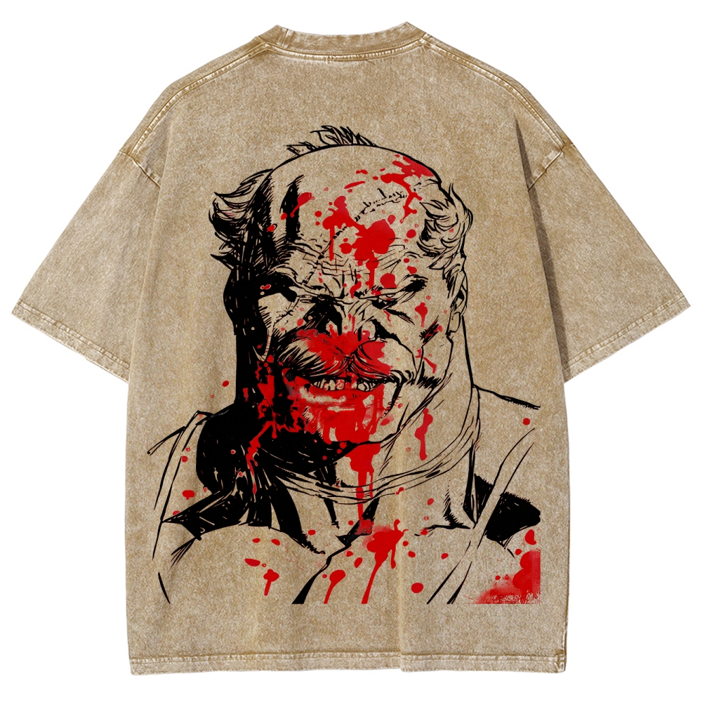 Invincible Unisex Fit Washed T-Shirt 2503009491