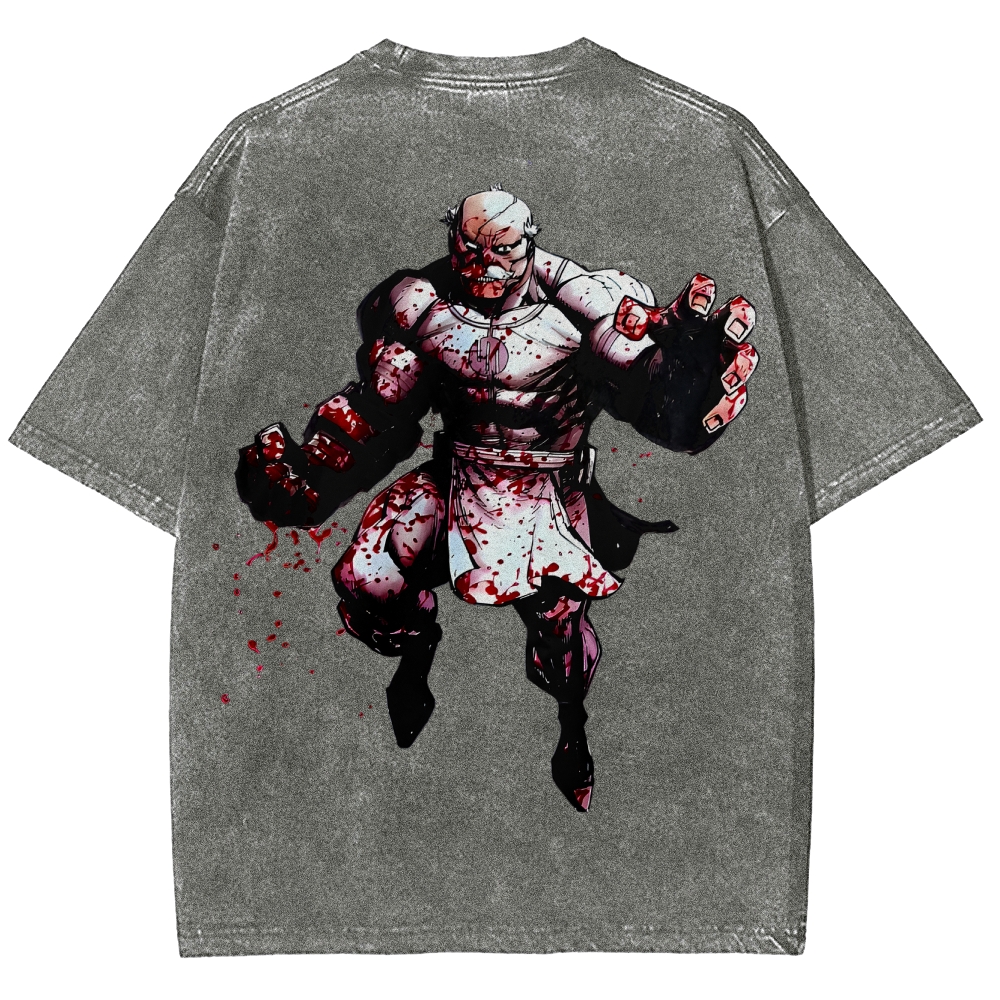 Invincible Unisex Fit Washed T-Shirt 2503009533