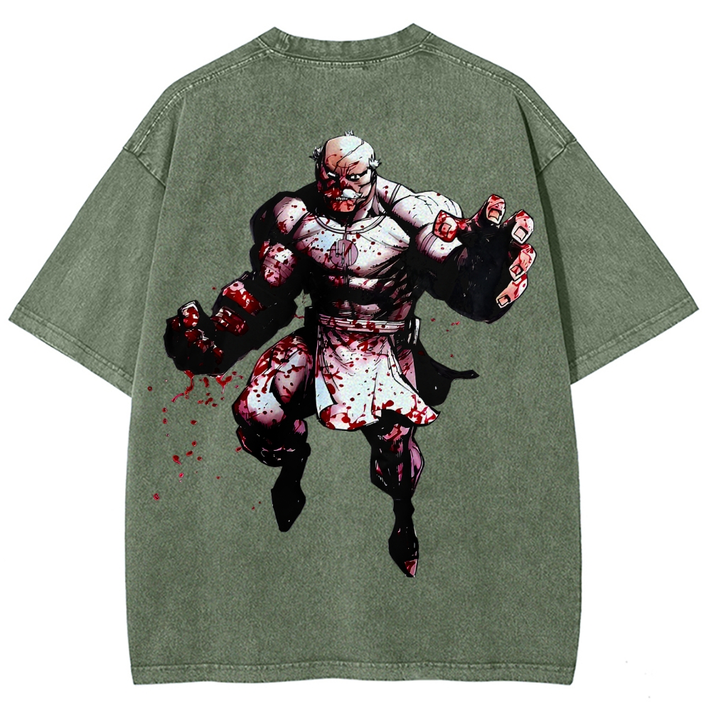 Invincible Unisex Fit Washed T-Shirt 2503009533