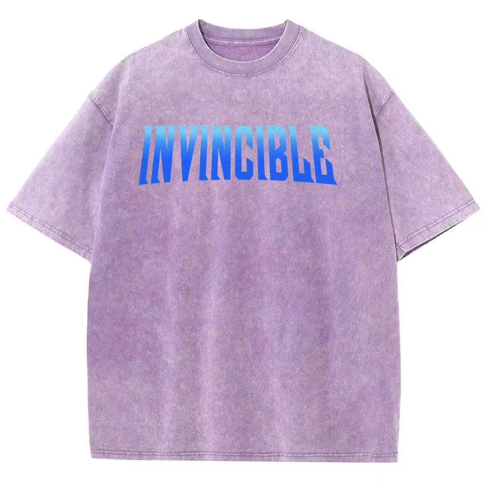 Invincible Unisex Fit Washed T-Shirt 2503010120