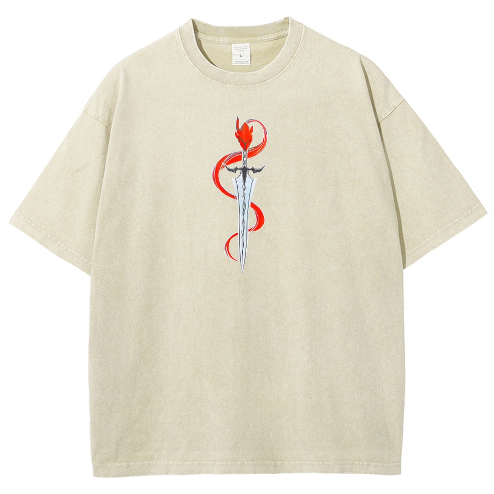 Solo-leveling Unisex Fit Washed T-Shirt 2503010123