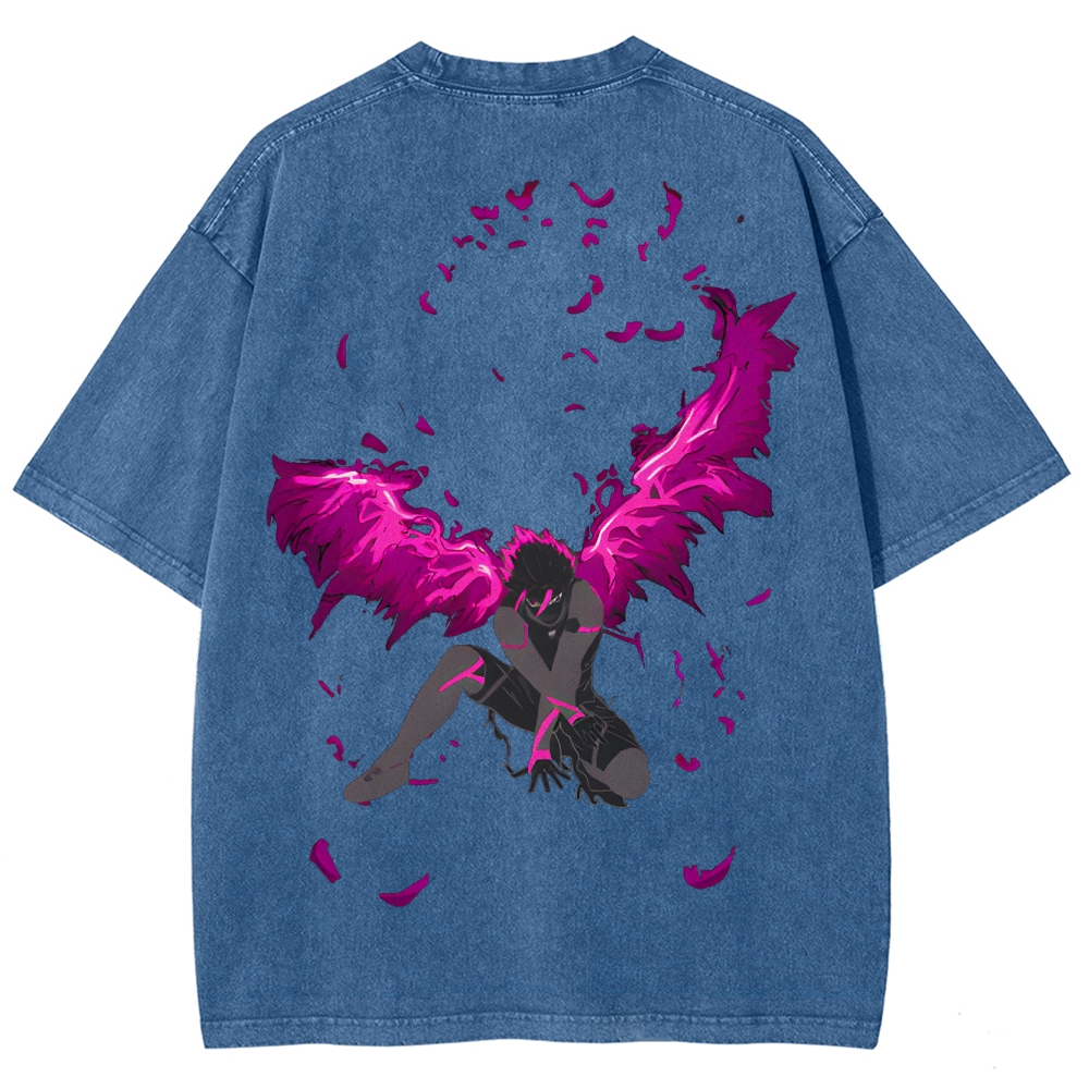 Blue Lock Unisex Fit Washed T-Shirt 2503010125