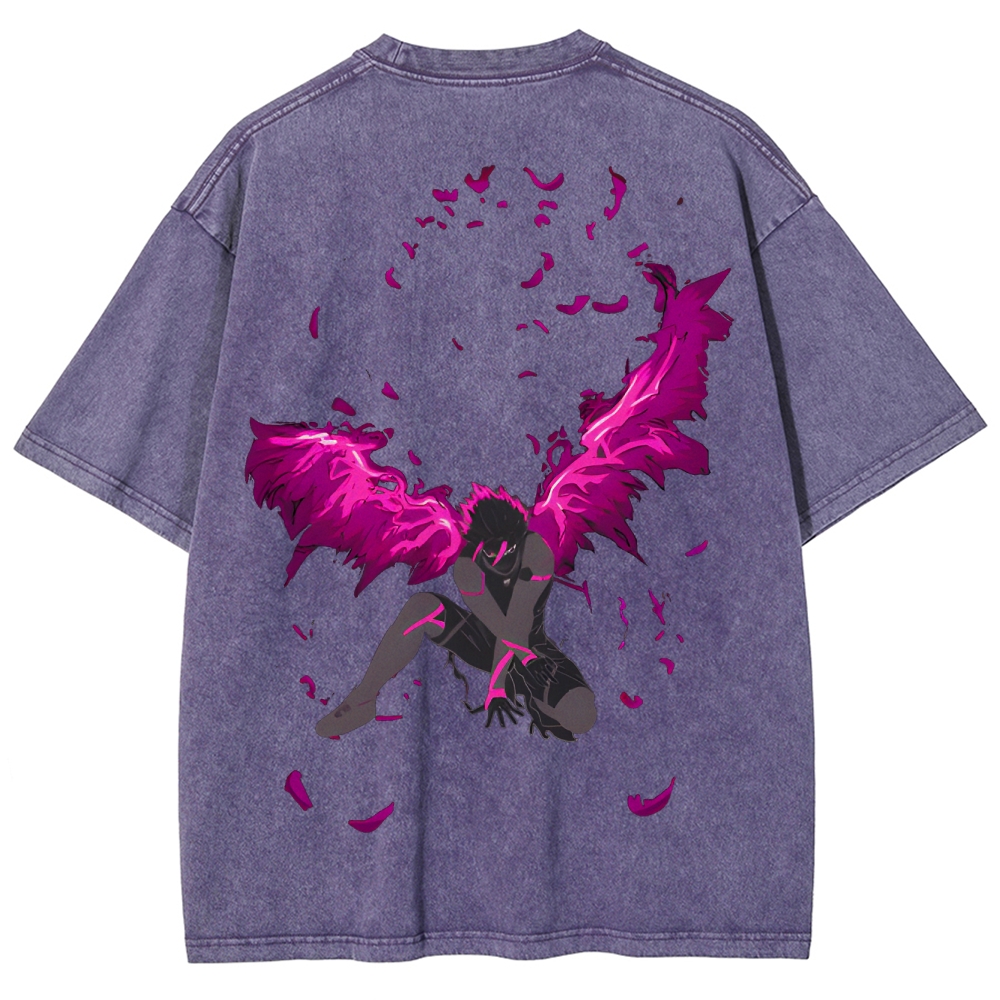 Blue Lock Unisex Fit Washed T-Shirt 2503010125