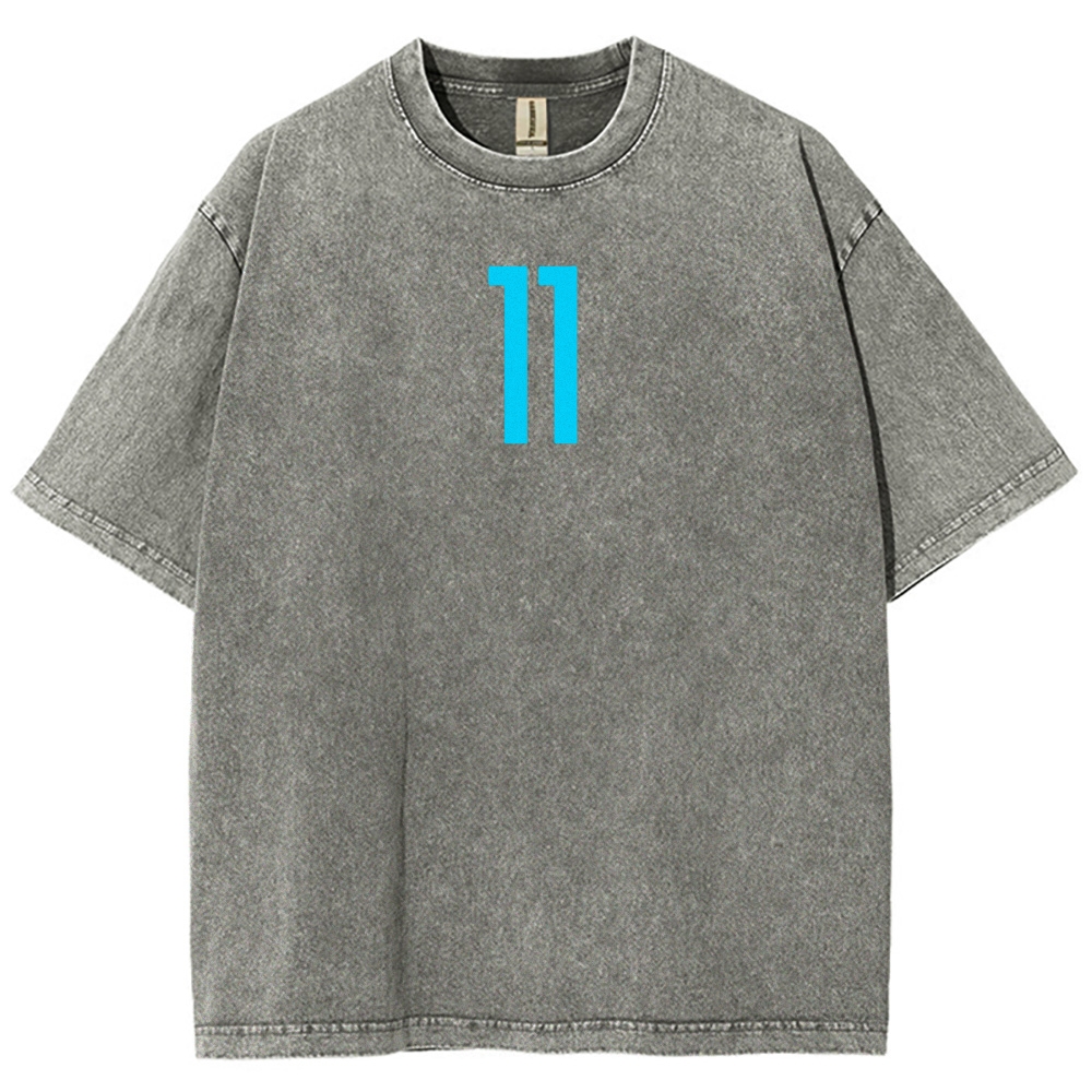 Blue Lock Unisex Fit Washed T-Shirt 2503010130