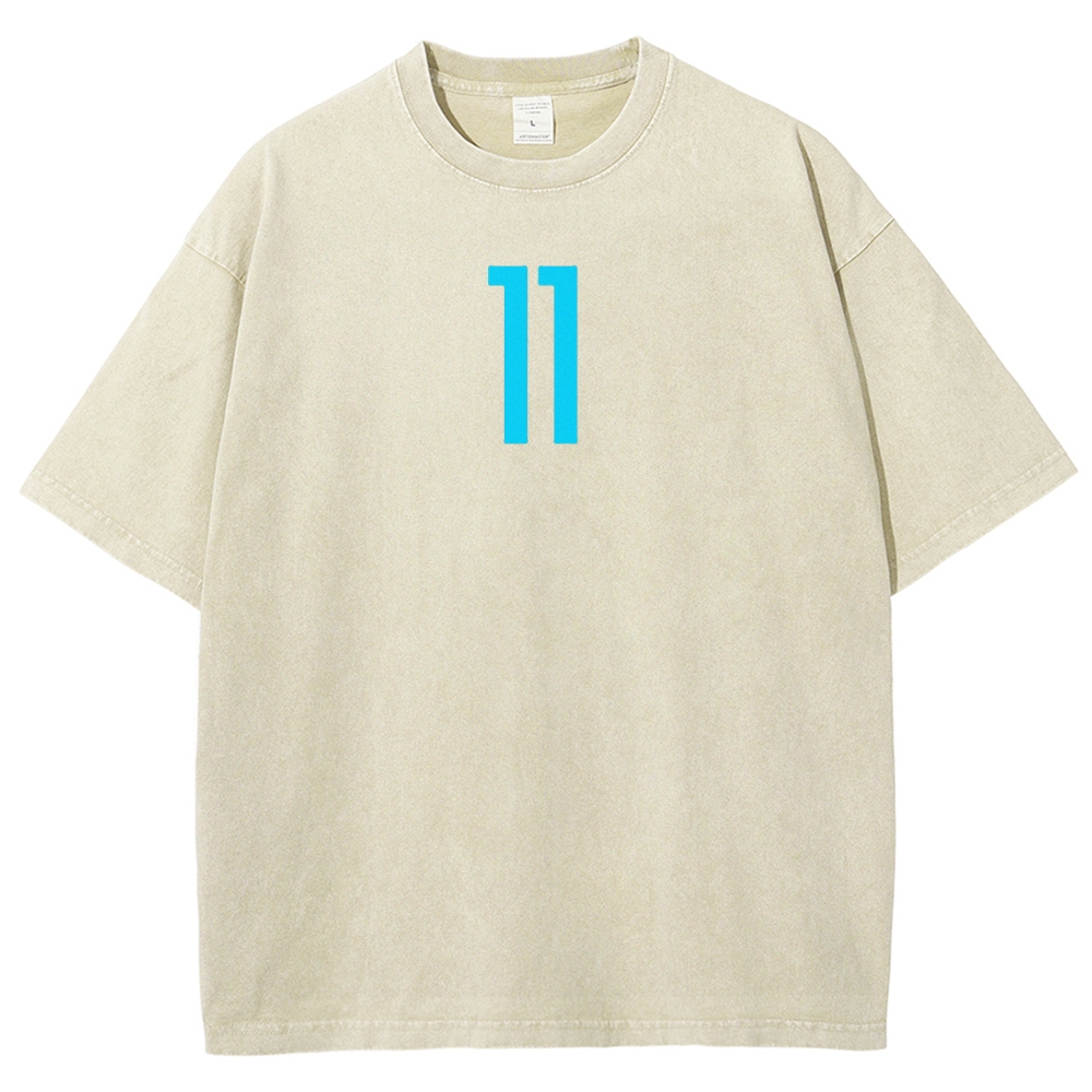 Blue Lock Unisex Fit Washed T-Shirt 2503010130