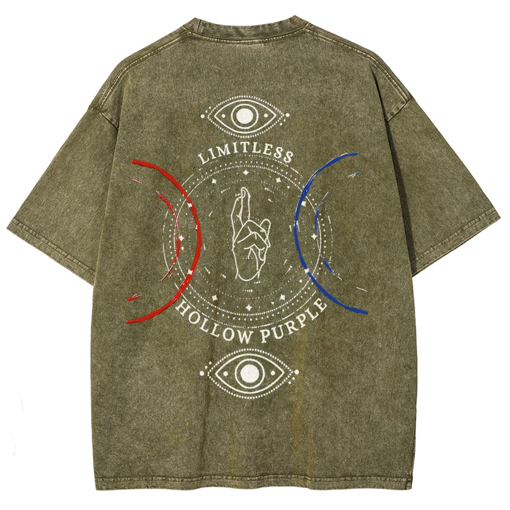 Jujutsu Kaisen Unisex Fit Washed T-Shirt 2503010137