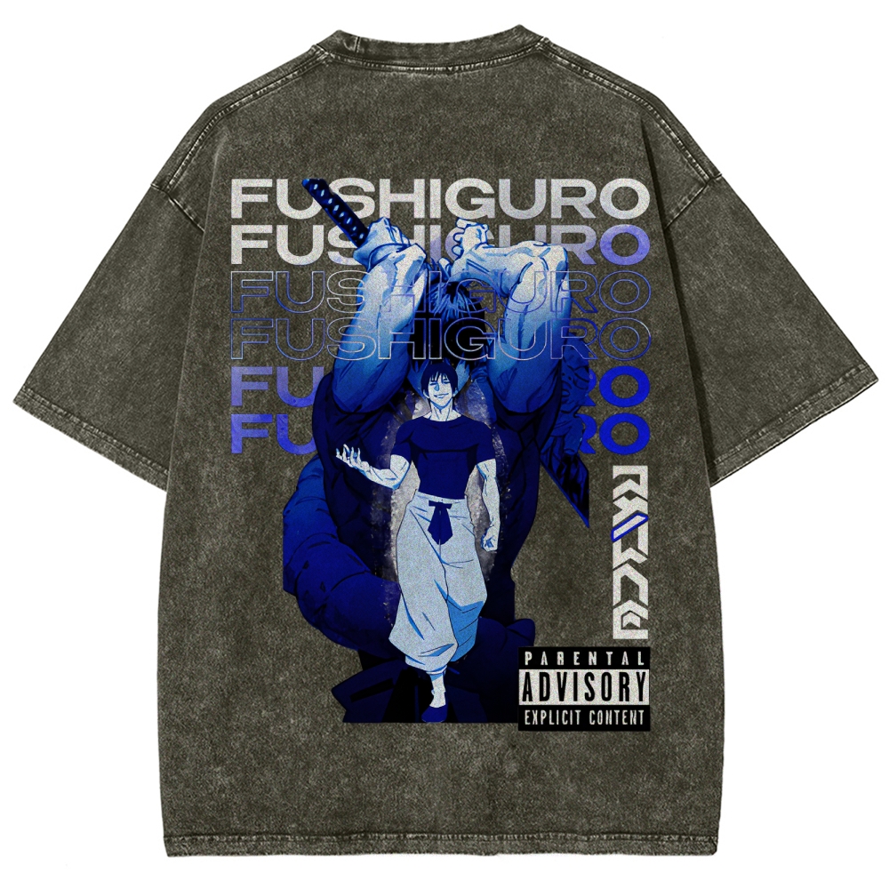 Jujutsu Kaisen Unisex Fit Washed T-Shirt 2503010138
