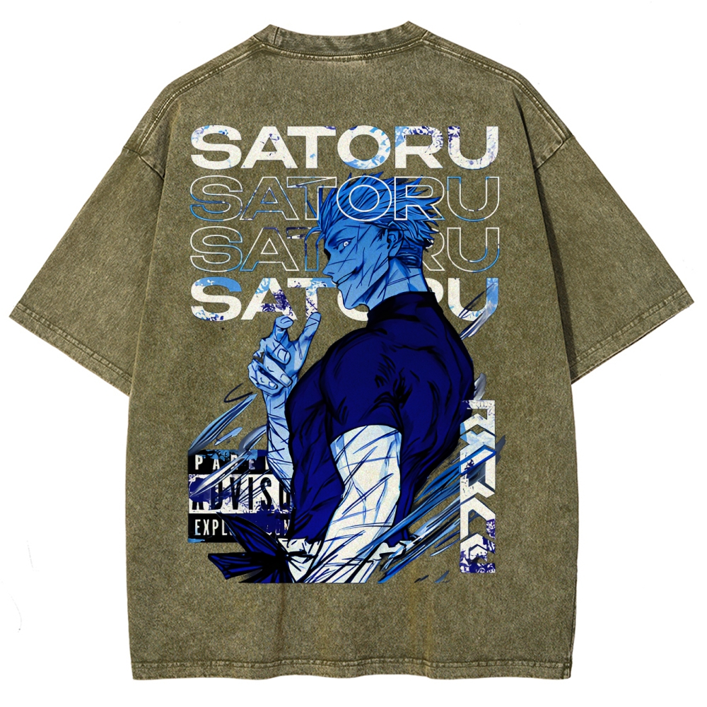 Jujutsu Kaisen Unisex Fit Washed T-Shirt 2503010140