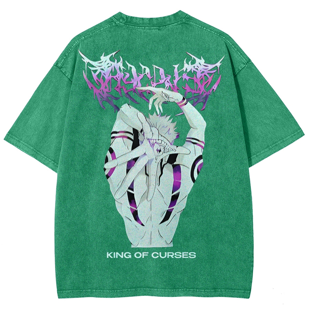 Jujutsu Kaisen Unisex Fit Washed T-Shirt 2503010141