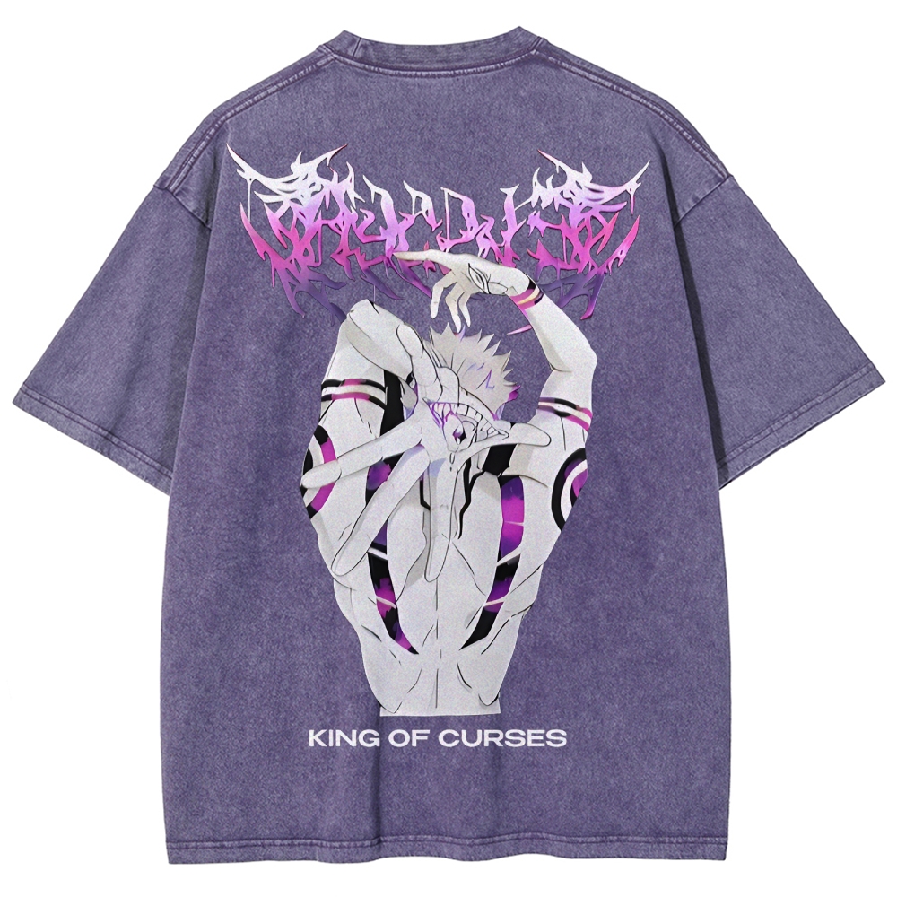 Jujutsu Kaisen Unisex Fit Washed T-Shirt 2503010141
