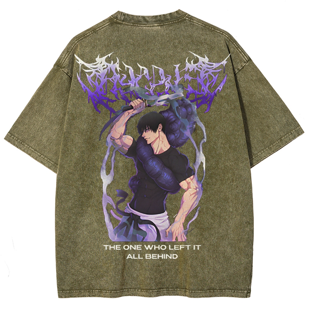 Jujutsu Kaisen Unisex Fit Washed T-Shirt 2503010145