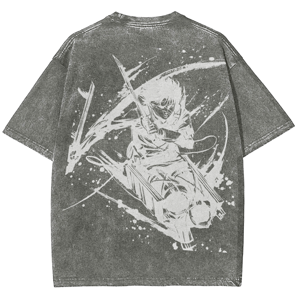 Attack on Titan Unisex Fit Washed T-Shirt 2503010150