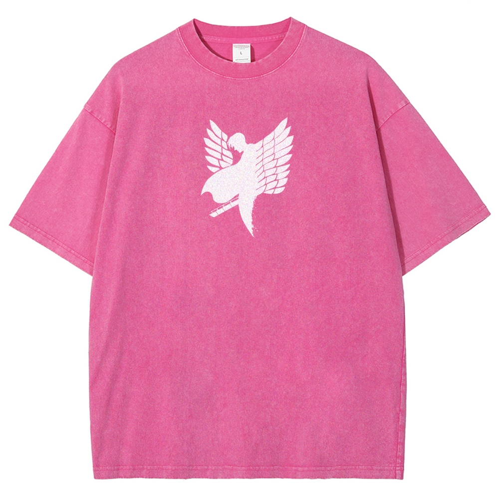 Attack on Titan Unisex Fit Washed T-Shirt 2503010150