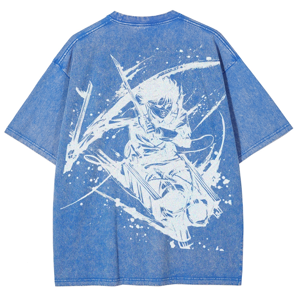 Attack on Titan Unisex Fit Washed T-Shirt 2503010150