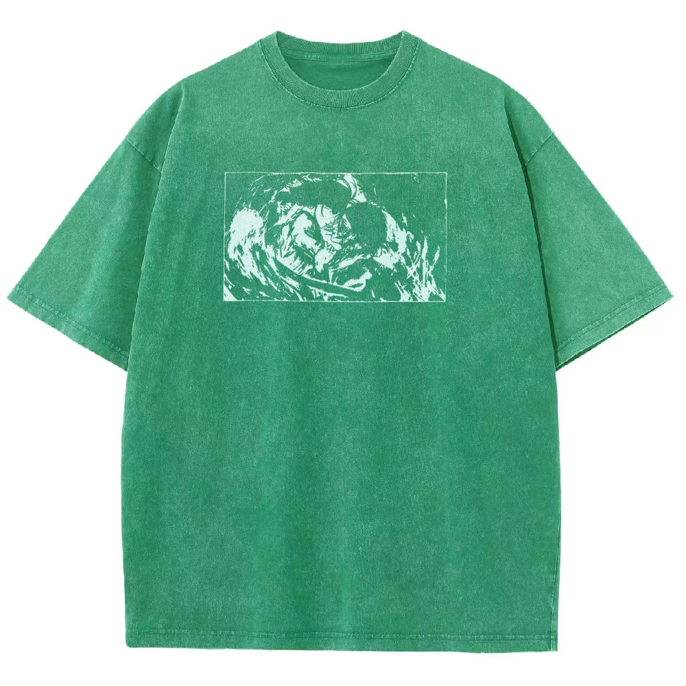 Attack on Titan Unisex Fit Washed T-Shirt 2503010151