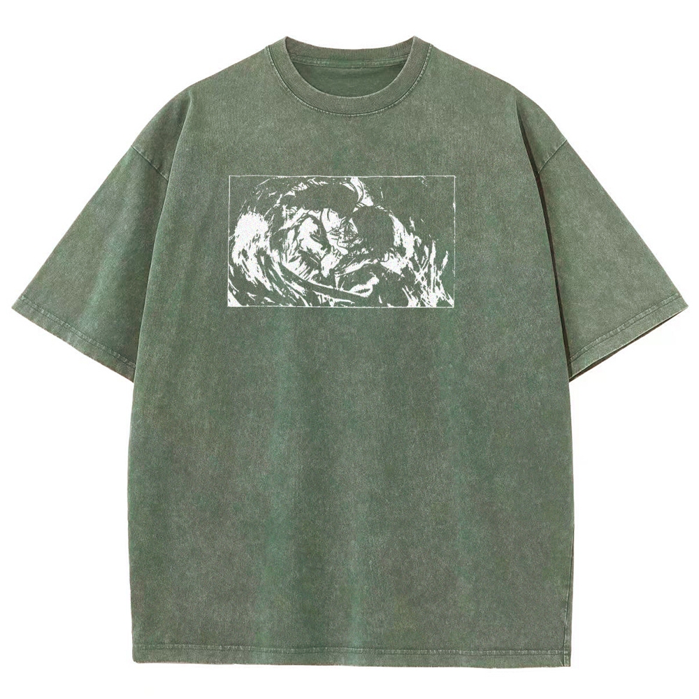 Attack on Titan Unisex Fit Washed T-Shirt 2503010151