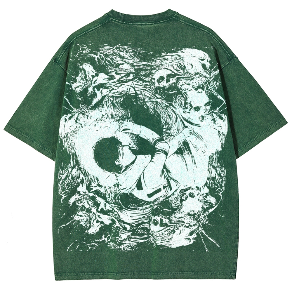 Attack on Titan Unisex Fit Washed T-Shirt 2503010151