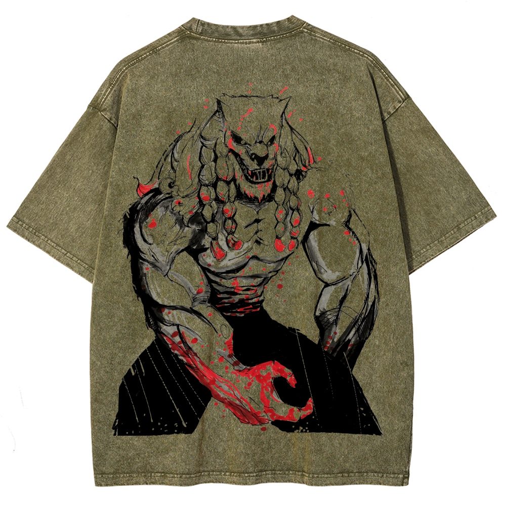 Invincible Unisex Fit Washed T-Shirt 2503011977