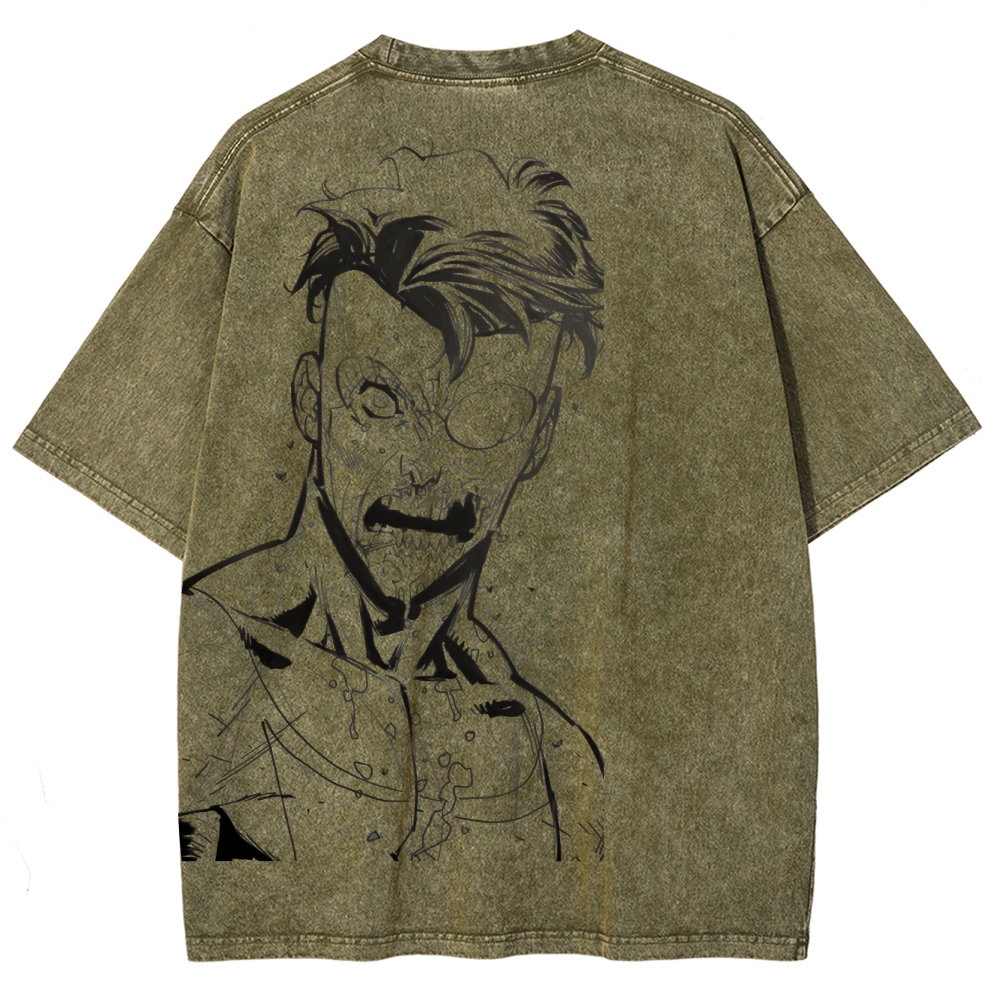 Invincible Unisex Fit Washed T-Shirt 2503011992