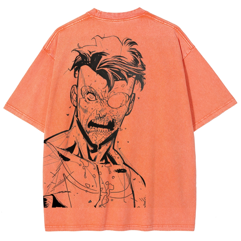 Invincible Unisex Fit Washed T-Shirt 2503011992