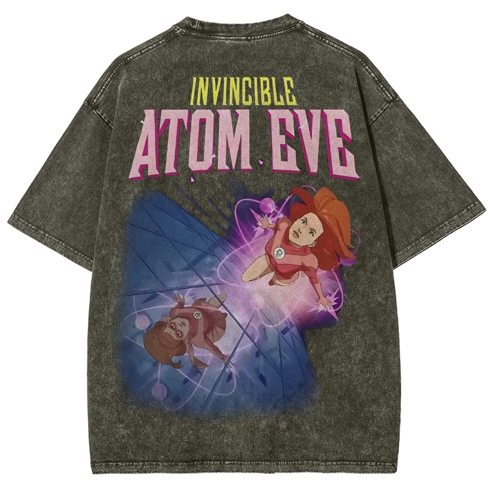 Invincible Unisex Fit Washed T-Shirt 2503012028