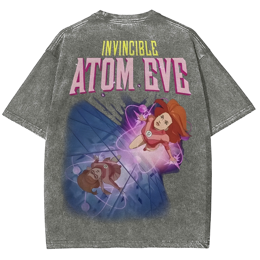 Invincible Unisex Fit Washed T-Shirt 2503012028