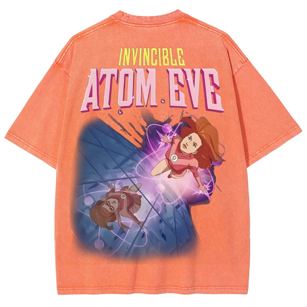 Invincible Unisex Fit Washed T-Shirt 2503012028