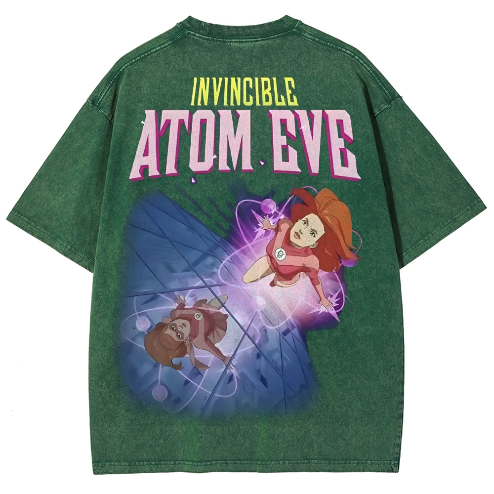 Invincible Unisex Fit Washed T-Shirt 2503012028