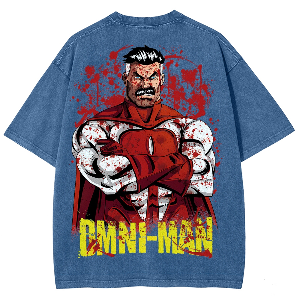 Invincible Unisex Fit Washed T-Shirt 2503012050