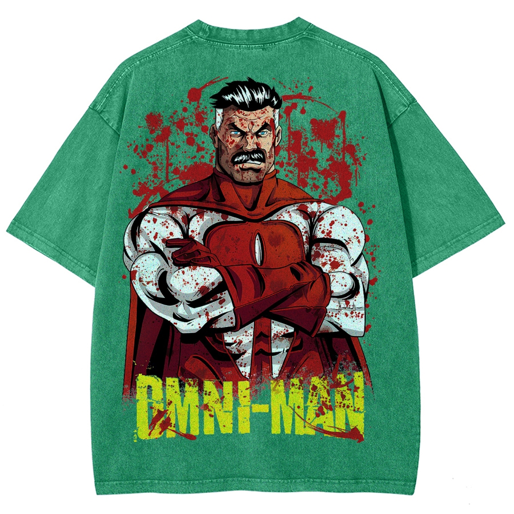 Invincible Unisex Fit Washed T-Shirt 2503012050