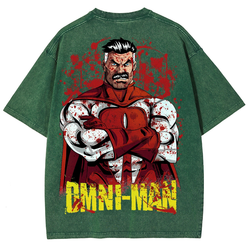 Invincible Unisex Fit Washed T-Shirt 2503012050