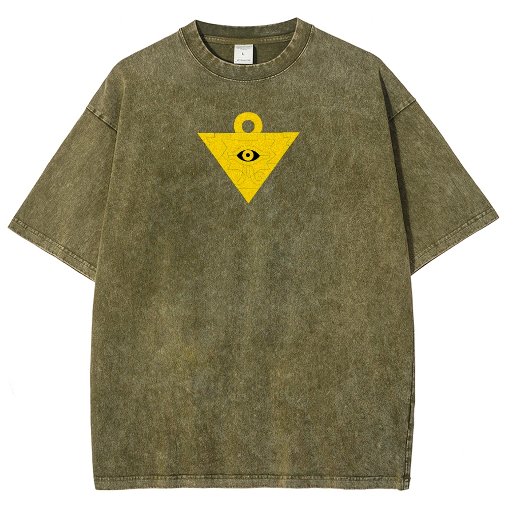 Yu-Gi-Oh! Unisex Fit Washed T-Shirt 2503012057